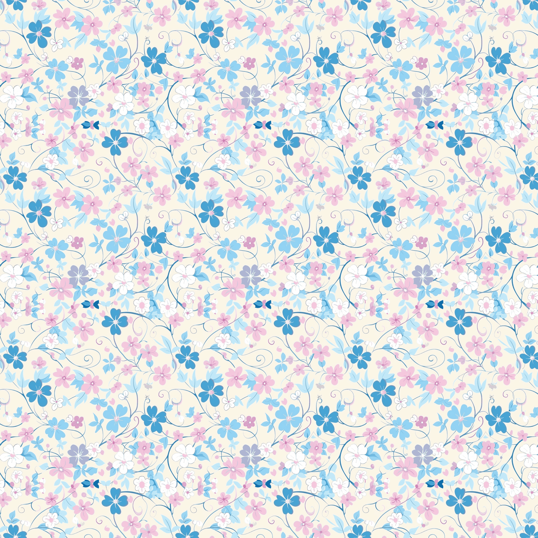Pastel Spring Pattern Acrylic Sheets - CMB Pattern Acrylic