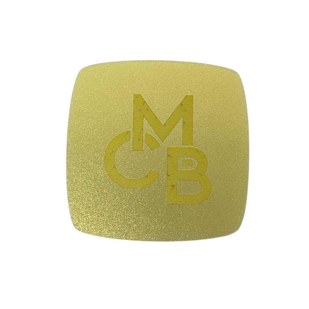 Pastel Yellow Shimmer Glitter Cast Acrylic | Glitter Acrylic Sheet | CMB Acrylic