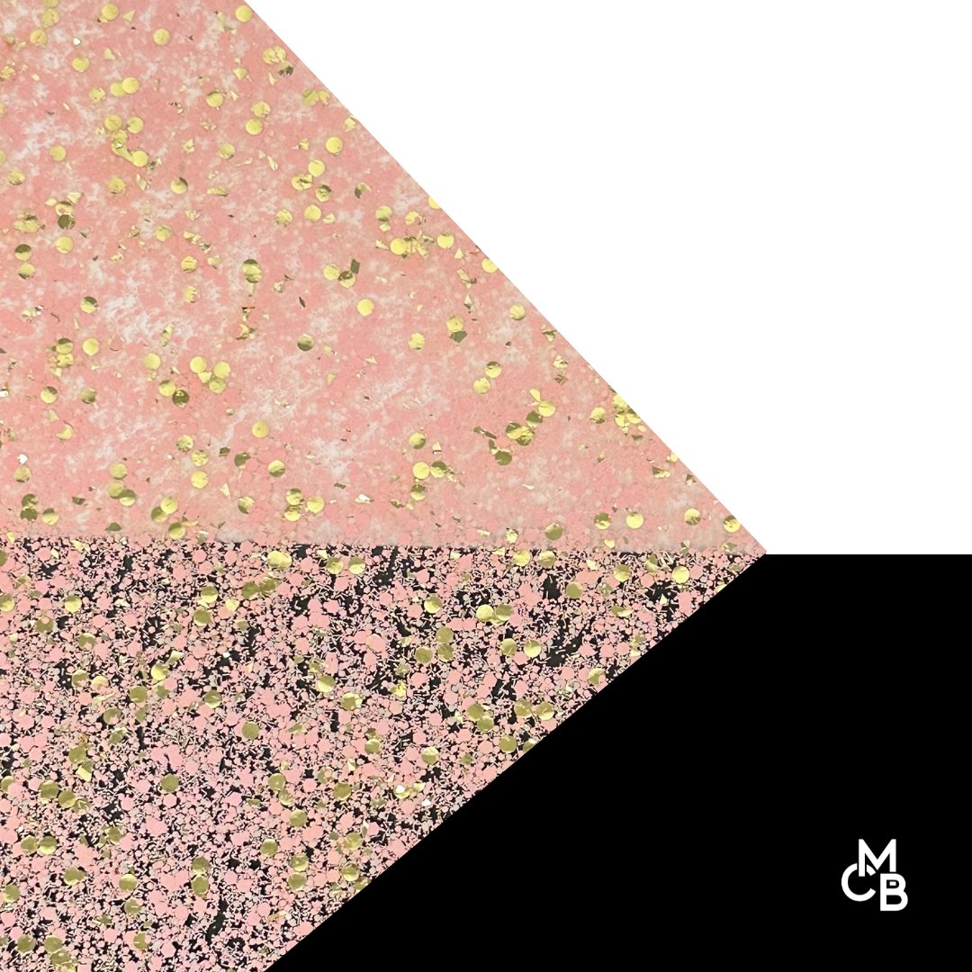 Peachy Keen GlitterBlend Cast Acrylic | Glitter Acrylic Sheet | CMB Acrylic
