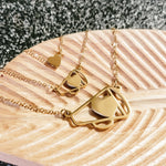 Petite Cheer Megaphone Necklace (Silver or Gold), 1 Total, Metal Blank 132 - 