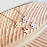 Petite Paw Print Necklace (Silver or Gold) and Optional Extra Charms, 1 Necklace or 5 Charms, Metal Blank 111 - 