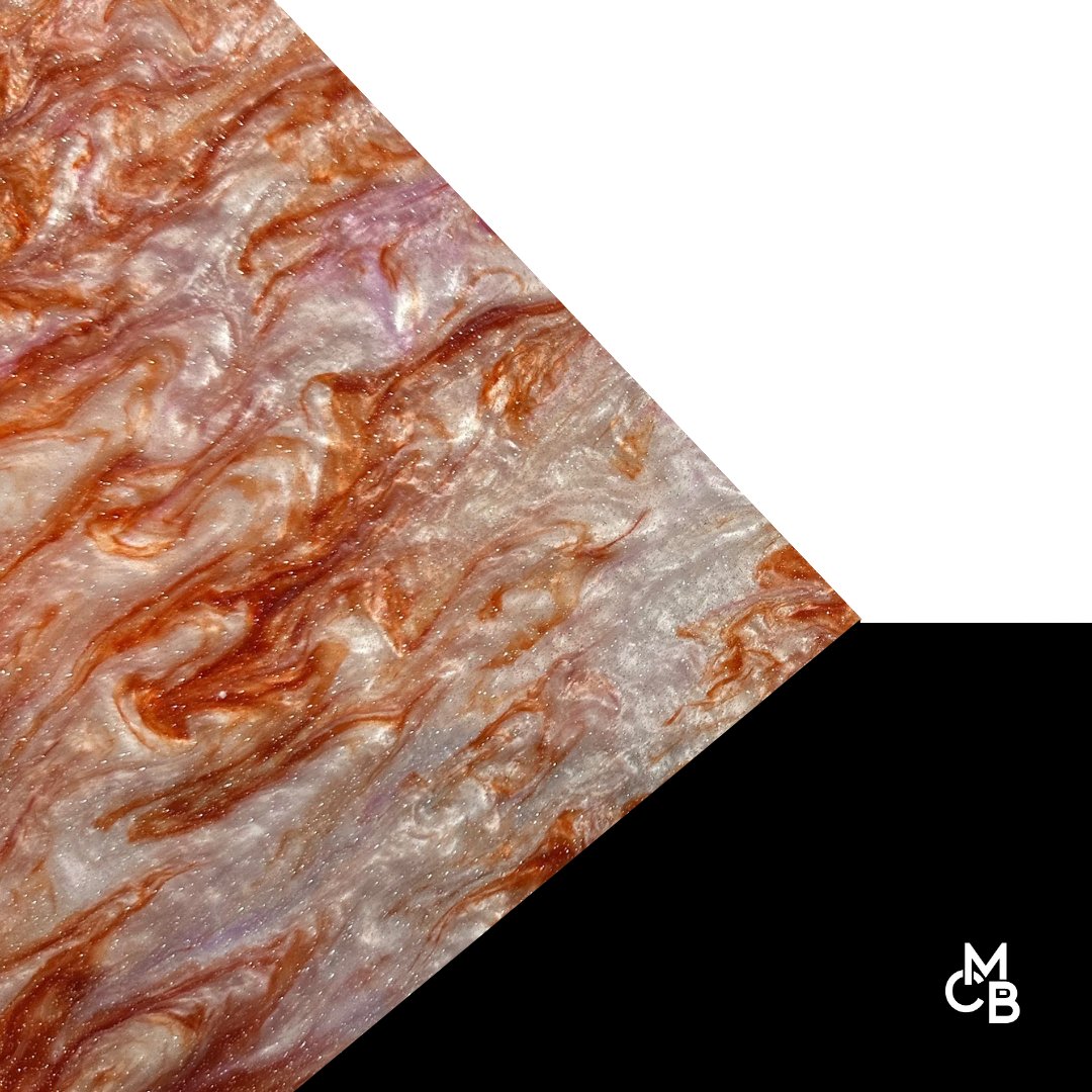 Phoenix Flare Marbled Glitter Cast Acrylic | Marbled Acrylic Sheet | CMB Acrylic