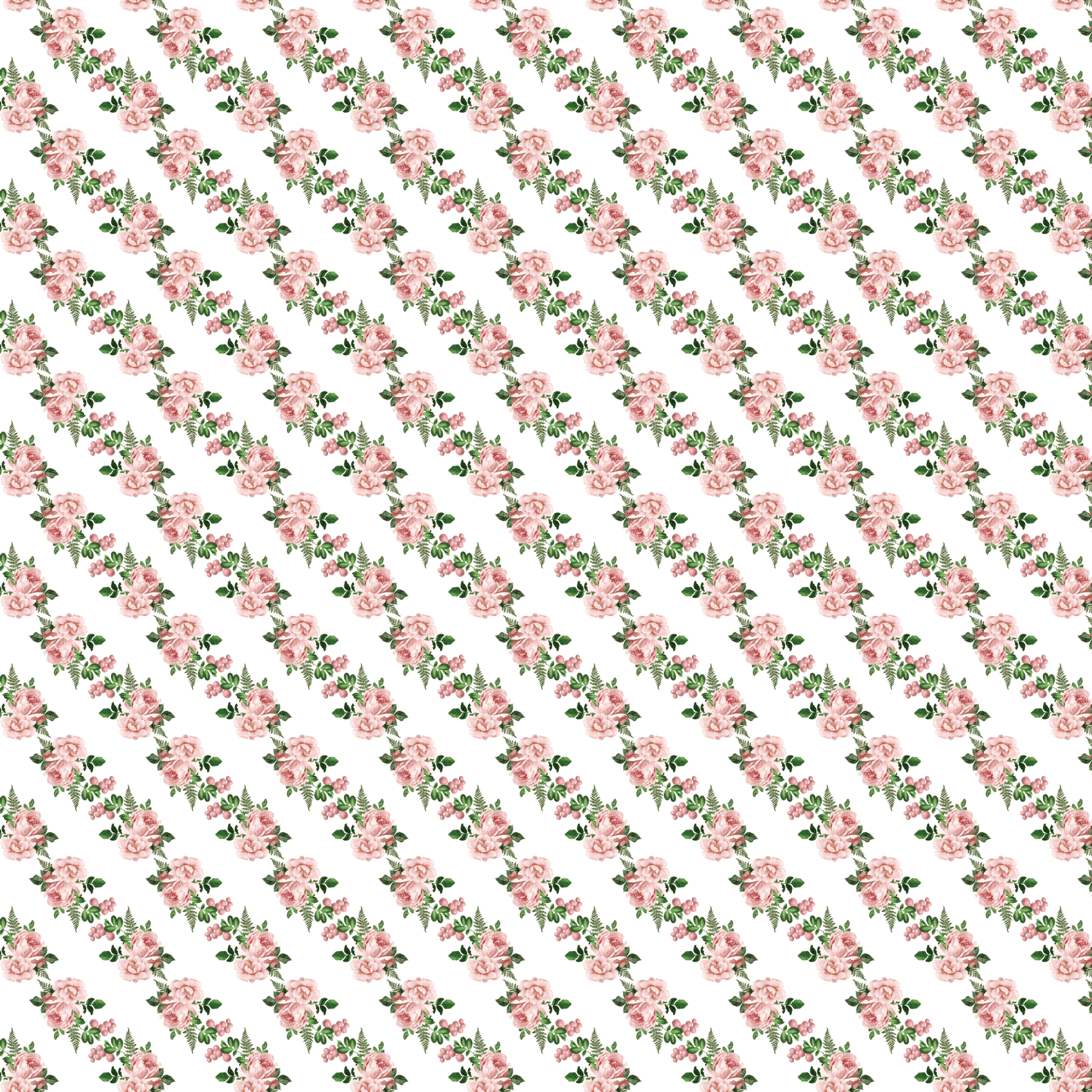Pink Berries & Bouquets Pattern Acrylic Sheets - CMB Pattern Acrylic