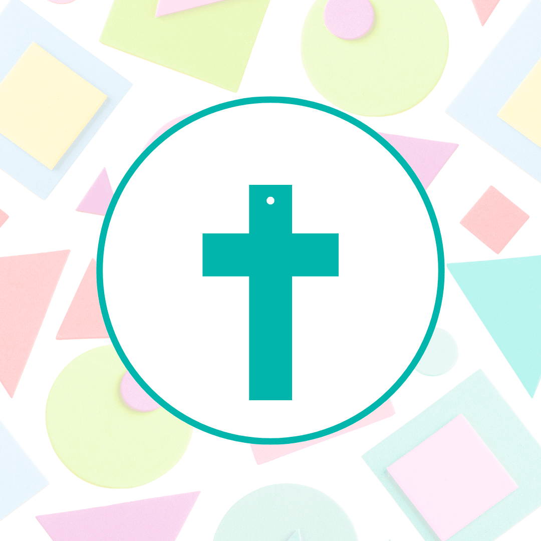 PREMIUM CRAFT BLANK | CROSS ORNAMENT BLANK | LASER & UV READY | 15 PIECES - Acrylic Blanks