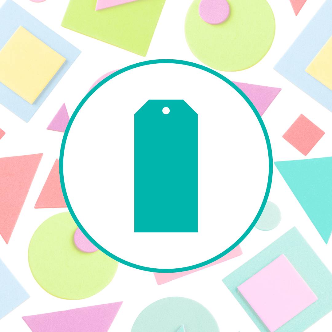 PREMIUM CRAFT BLANK | TRADITIONAL GIFT TAG BLANK | LASER & UV READY | 27 PIECES - Acrylic Blanks