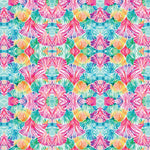 Preppy Coral Pattern Acrylic Sheets - CMB Pattern Acrylic