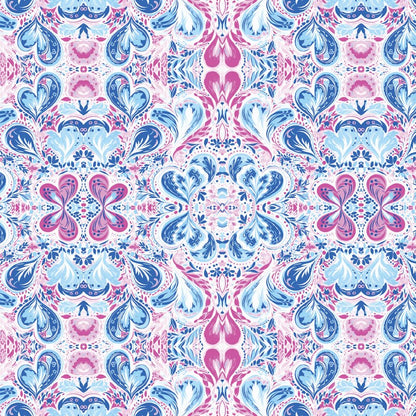 Preppy Hearts 2 Pattern Acrylic Sheets - CMB Pattern Acrylic