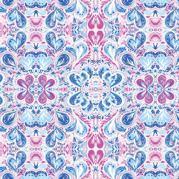 Preppy Hearts 2 Pattern Acrylic Sheets - CMB Pattern Acrylic
