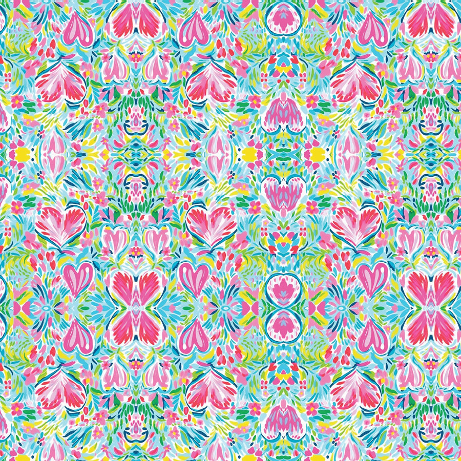 Preppy Hearts 4 Pattern Acrylic Sheets - CMB Pattern Acrylic