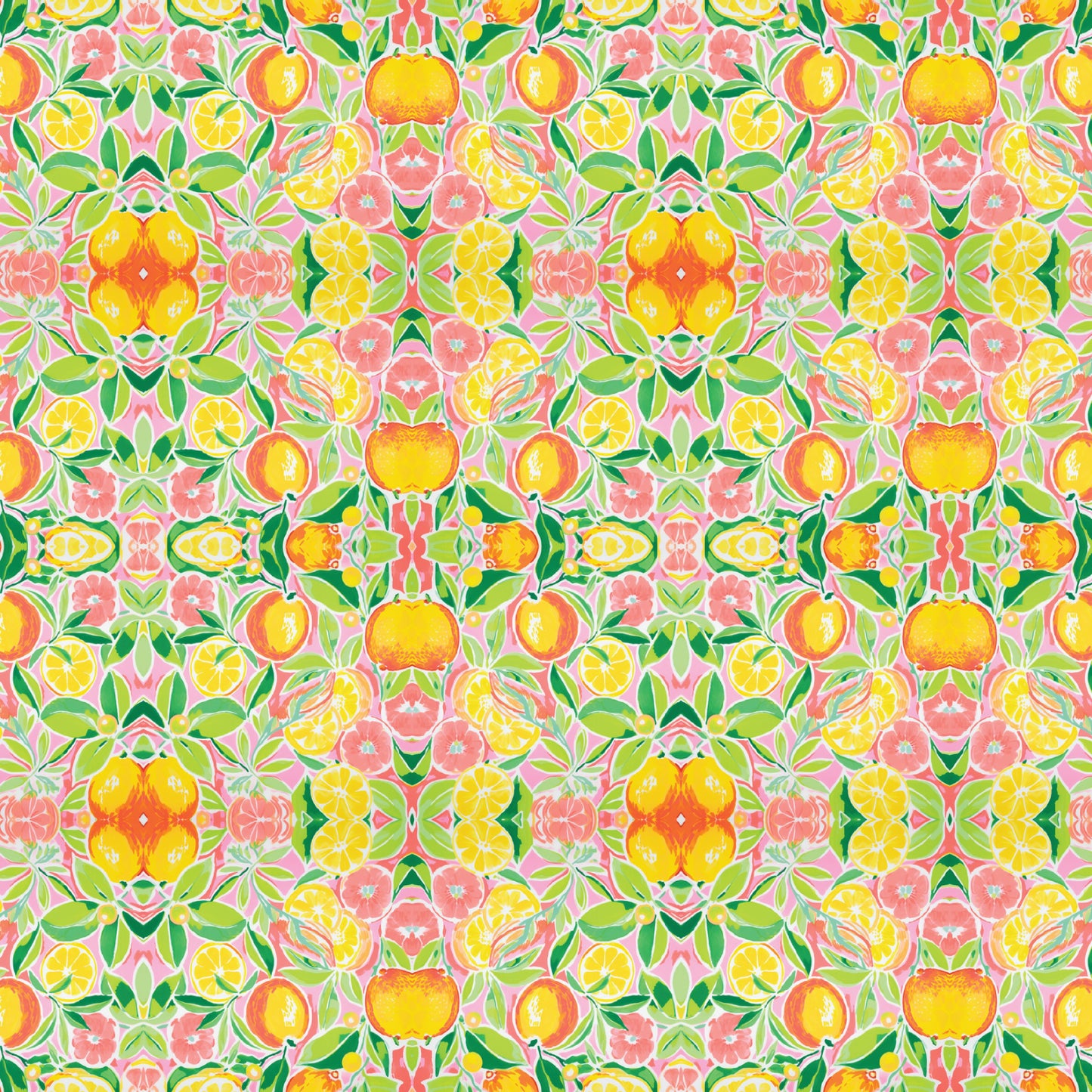Preppy Pink Lemonade Pattern Acrylic Sheets - CMB Pattern Acrylic