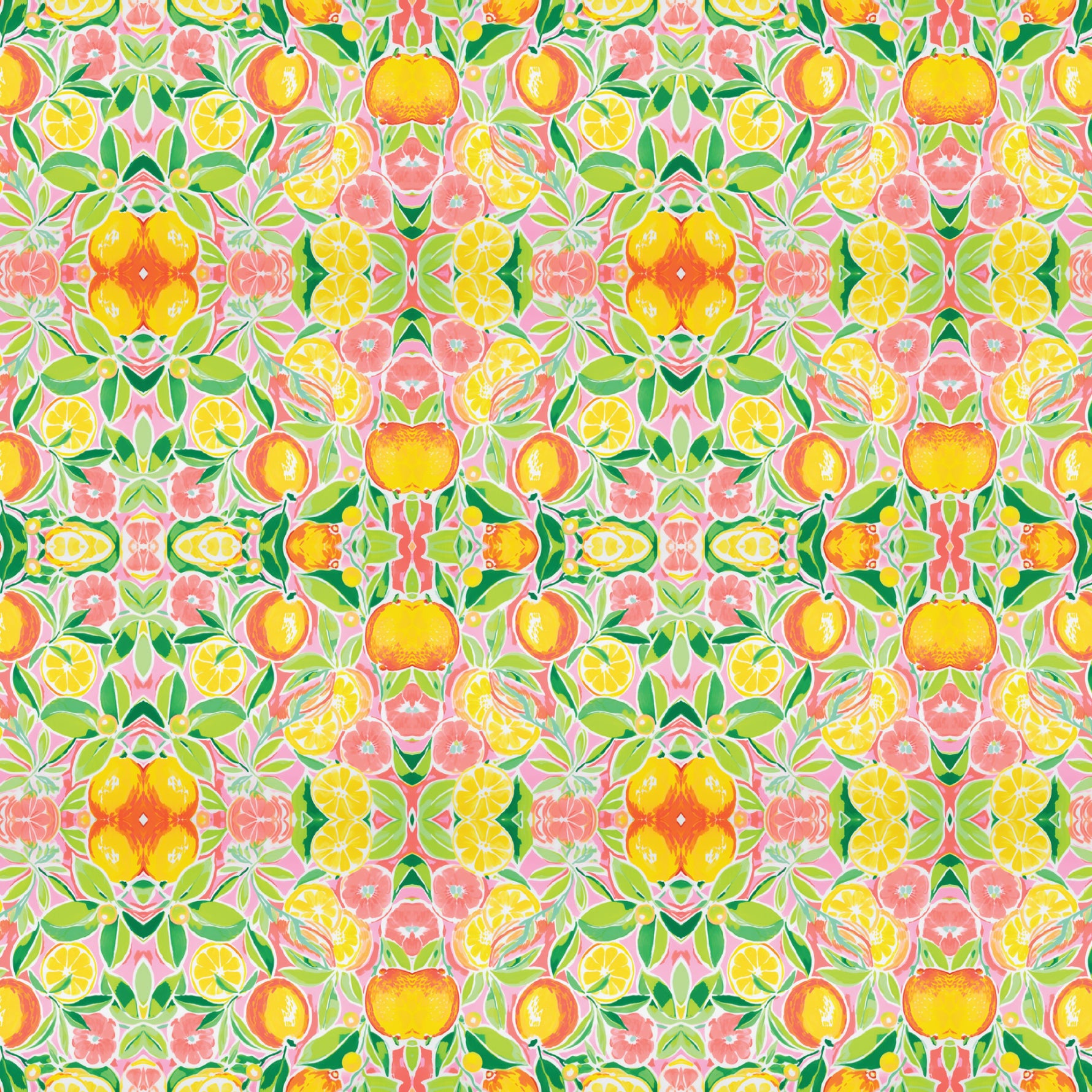 Preppy Pink Lemonade Pattern Acrylic Sheets - CMB Pattern Acrylic