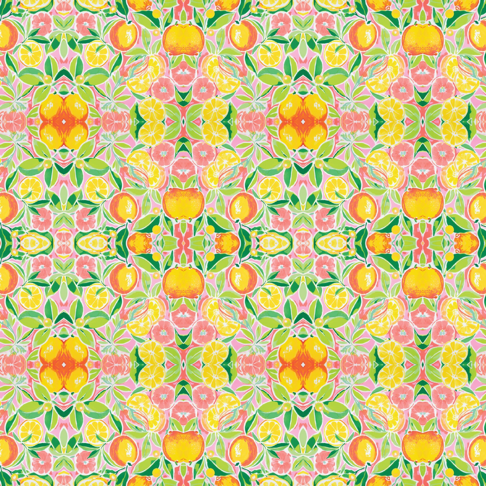 Preppy Pink Lemonade Pattern Acrylic Sheets - CMB Pattern Acrylic