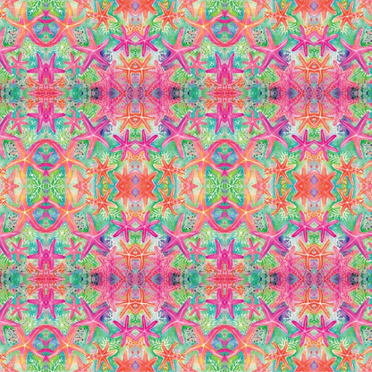Preppy Starfish Pattern Acrylic Sheets - CMB Pattern Acrylic
