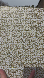 P0001 | 1/8" Gold Glitter Leopard Pattern Acrylic Sheet CMB PRESTIGE PATTERNS