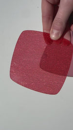 1/8" Scarlet Tulle Threads Cast Acrylic Sheets