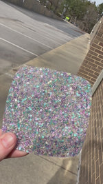 1/8" Mermaid Moonrock Sparkle GlitterBlend Cast Acrylic Sheets