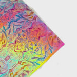 Pattern Leatherette | HOLOGRAPHIC CRUMPLED IRIDESCENT | P0282