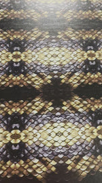 1/8" Realistic Metallic SnakeSkin Pattern Acrylic Sheet CMB PRESTIGE PATTERNS | P1149