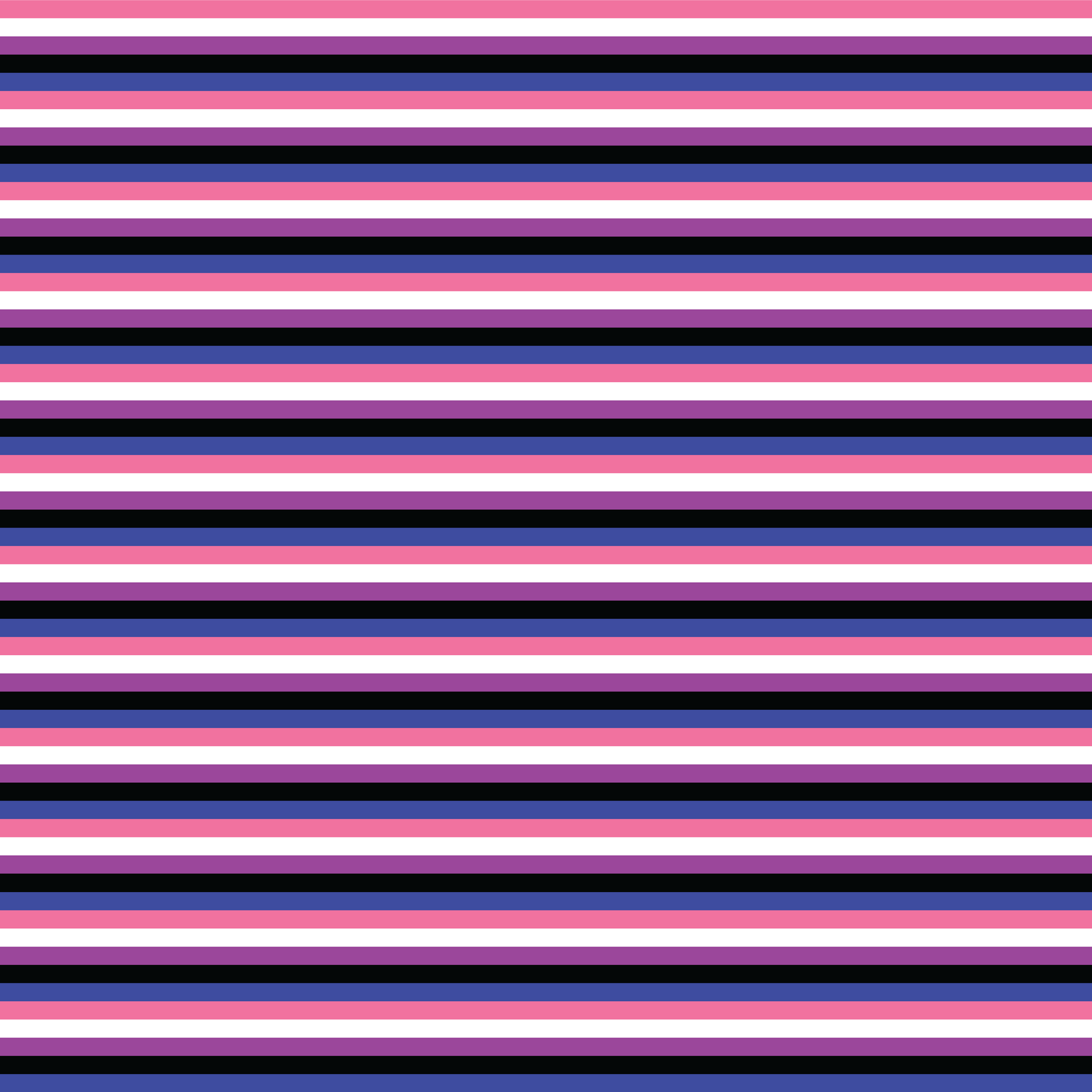 Pride Flag - Genderfluid Pattern Acrylic Sheets - CMB Pattern Acrylic