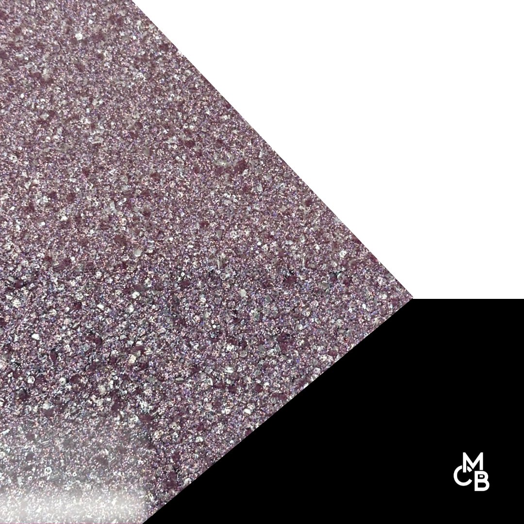 Prismatic GlitterBlend Cast Acrylic | Glitter Acrylic Sheet | CMB Acrylic