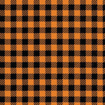 Pumpkin Buffalo Plaid Pattern Acrylic Sheets - CMB Pattern Acrylic