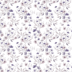 Purple Floral Vines Pattern Acrylic Sheets - CMB Pattern Acrylic