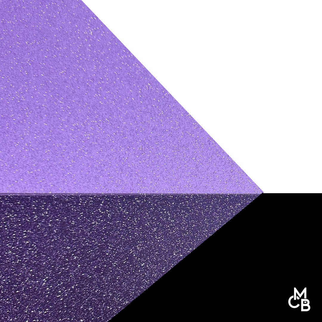 Purple Glitter Jellies Cast Acrylic | Glitter Acrylic Sheet | CMB Acrylic