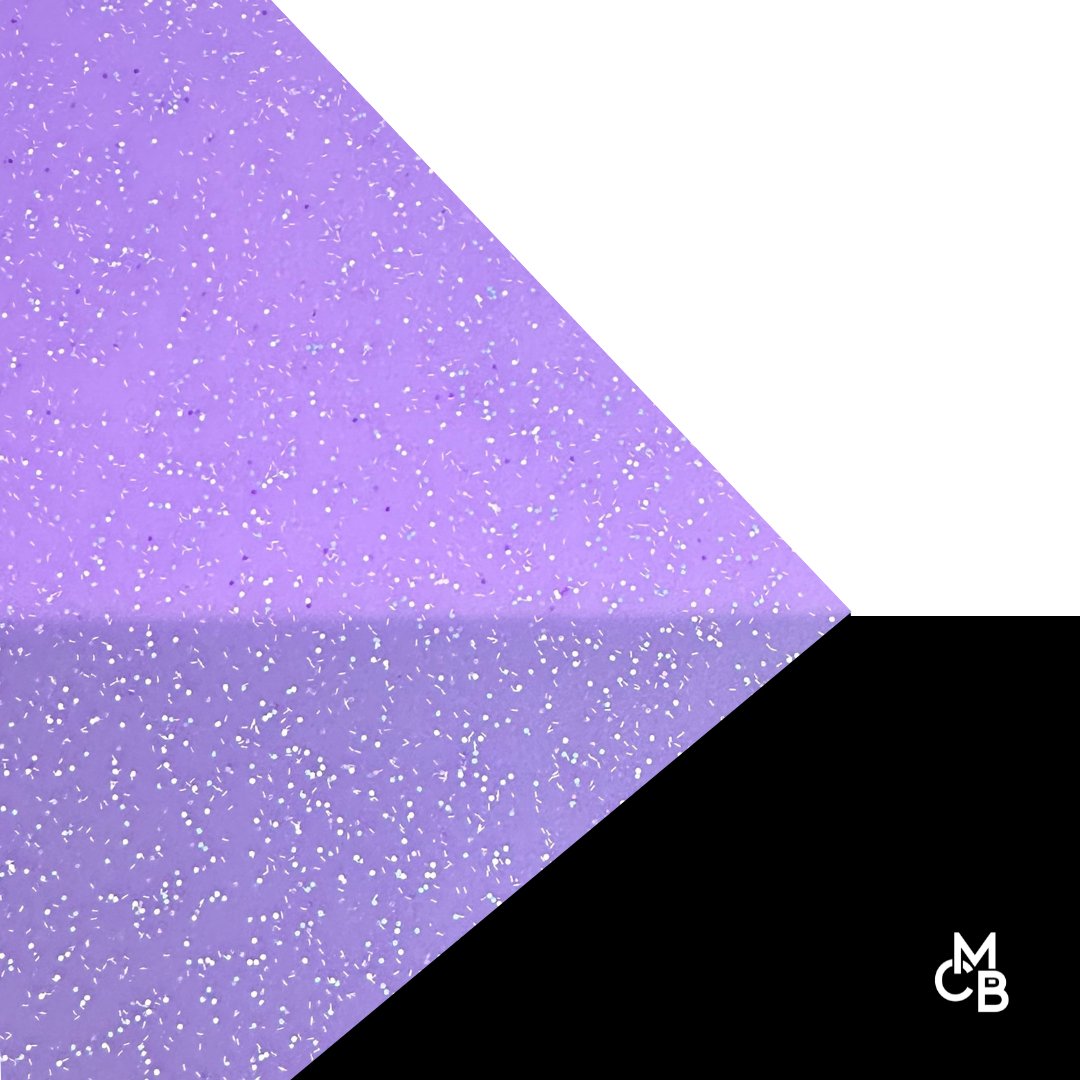 Purple Party Pop Glitz Glitter Cast Acrylic | Glitter Acrylic Sheet | CMB Acrylic