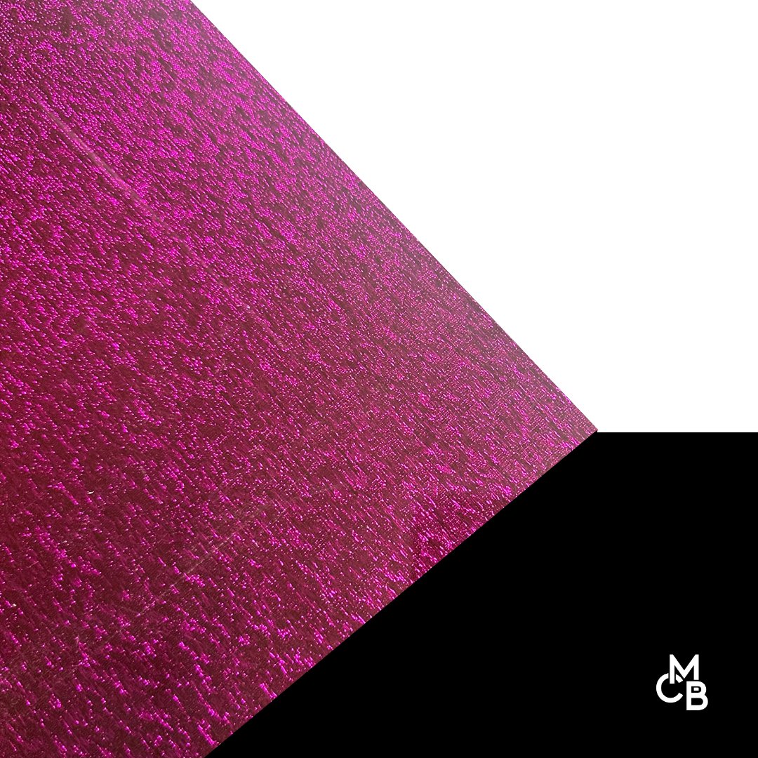 Purple Shimmer Fabric Cast Acrylic | Fabric Acrylic Sheet | CMB Acrylic