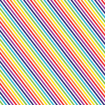 Rainbow Stripes Pattern Acrylic Sheet - CMB Pattern Acrylic