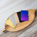 Rectangle Material Test Card (Gold, Silver, Rose Gold, Black, or Rainbow), 1 Piece, Metal Blank 72 - 