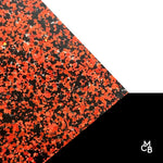 Red & Black Glitter Dots Cast Acrylic | Glitter Acrylic Sheet | CMB Acrylic