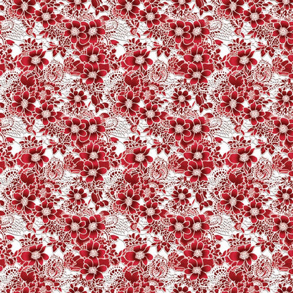 Red Lace Pattern Acrylic Sheets - CMB Pattern Acrylic