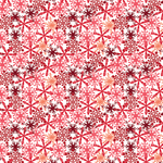 Red Snowflakes Pattern Acrylic Sheets - CMB Pattern Acrylic
