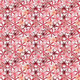 Red Snowflakes Pattern Acrylic Sheets - CMB Pattern Acrylic