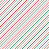 Retro Christmas Diagonal Stripes Pattern Acrylic Sheets - CMB Pattern Acrylic