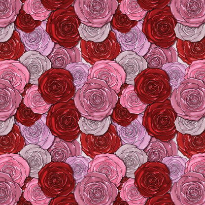 Rose Bouquet Pattern Acrylic Sheet - CMB Pattern Acrylic