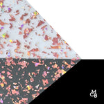 Rose Gold Flake Glitter Cast Acrylic | Glitter Acrylic Sheet | CMB Acrylic