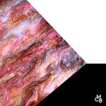 Royal Copper Marbled Glitter Cast Acrylic | Marbled Acrylic Sheet | CMB Acrylic