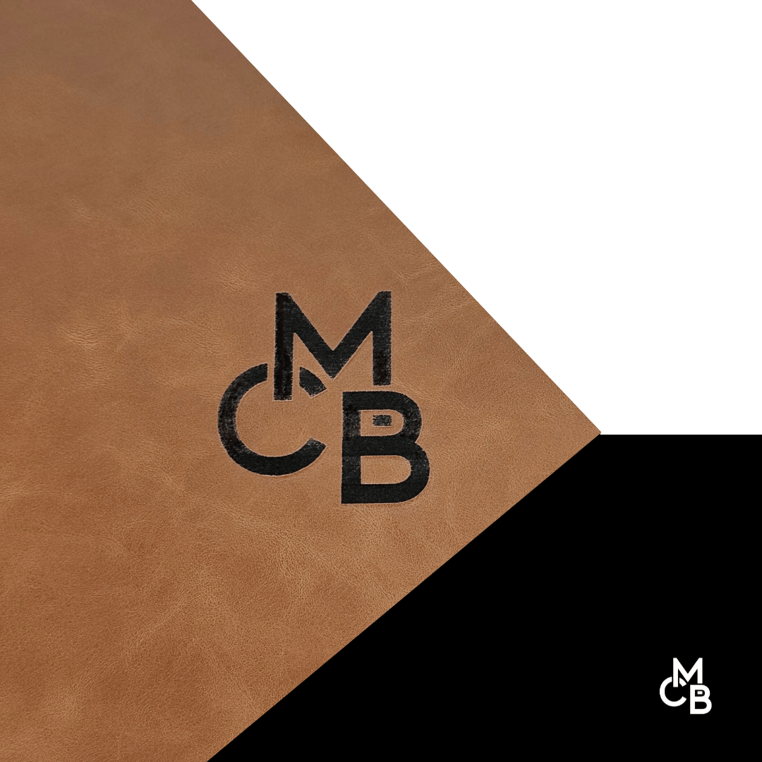 Russet Engraves Black Leatherette Sheets | Premium Quality laser safe leatherette