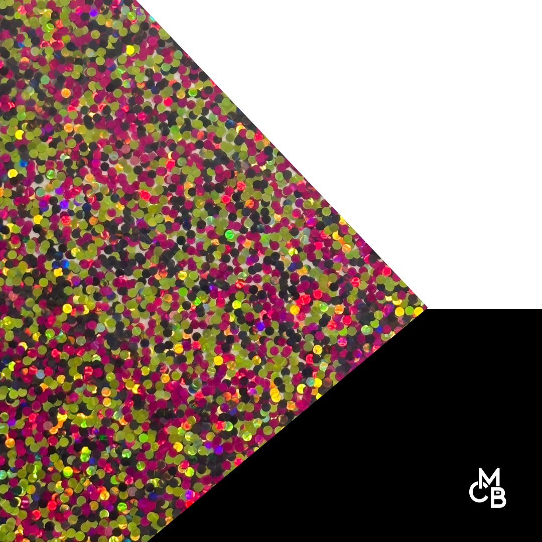 Sassy Sparkle Glitter Dots Cast Acrylic | Glitter Acrylic Sheet | CMB Acrylic