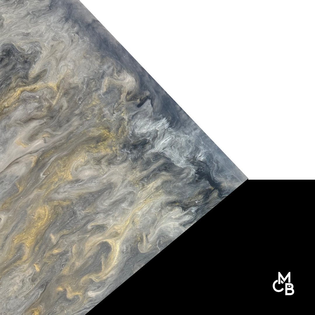 Shadow Shimmer Marbled Glitter Cast Acrylic | Marbled Acrylic Sheet | CMB Acrylic
