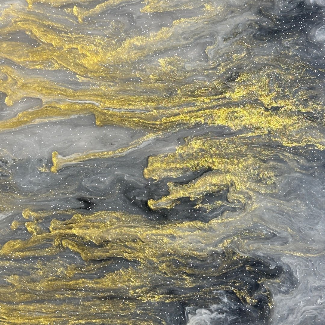 Shadow Shimmer Marbled Glitter Cast Acrylic | Marbled Acrylic Sheet | CMB Acrylic
