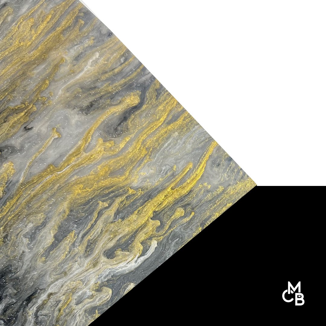 Shadow Shimmer Marbled Glitter Cast Acrylic | Marbled Acrylic Sheet | CMB Acrylic