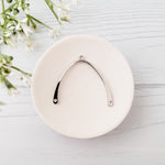 Silver 40mm Alloy Arches, 10 Pieces, Connector 90 - 