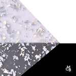 Silver Holographic Flake Glitter Cast Acrylic | Glitter Acrylic Sheet | CMB Acrylic