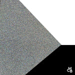 Silver Holographic Glitter Cast Acrylic | Glitter Acrylic Sheet | CMB Acrylic