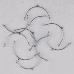 Silver Stainless Steel Medium Arches, 10 Pieces, Connector 84 - 