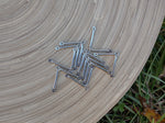 Silver V Shape Connector, 10 Pieces - 