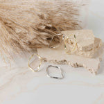 Small Gold Oval Twisted Linking Rings, 10 Pieces, Connector 39 - 